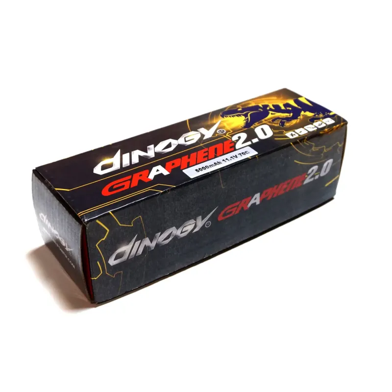 Аккумулятор Dinogy G2.0 Li-Pol 5000mAh 11.1V 3S 70C 29x48x165мм T-Plug