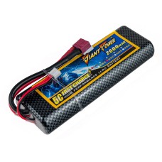 Аккумулятор Giant Power Li-Pol 2600mAh 7.4V 2S 35C Hardcase 25x46x138мм T-Plug
