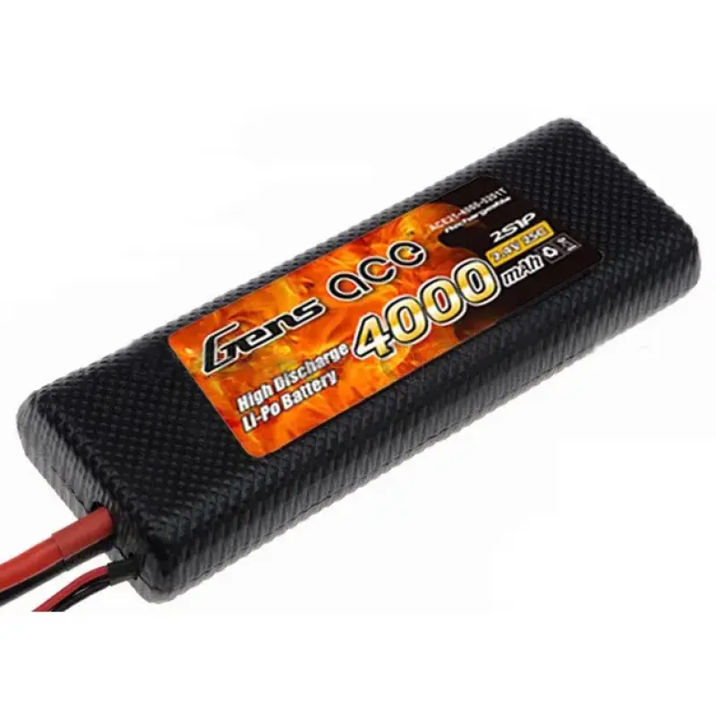 Аккумулятор Gens Ace LiPO 7,4 В 4000 мАч 2S 25C (B-25C-4000-2S1P)