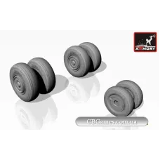 Колеса для Су-24 Fencer, поздний тип (AR-AW48018) Масштаб:  1:48