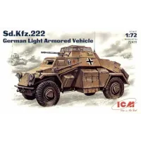 Німецький легкий бронеавтомобіль Sd.Kfz.222 1:72