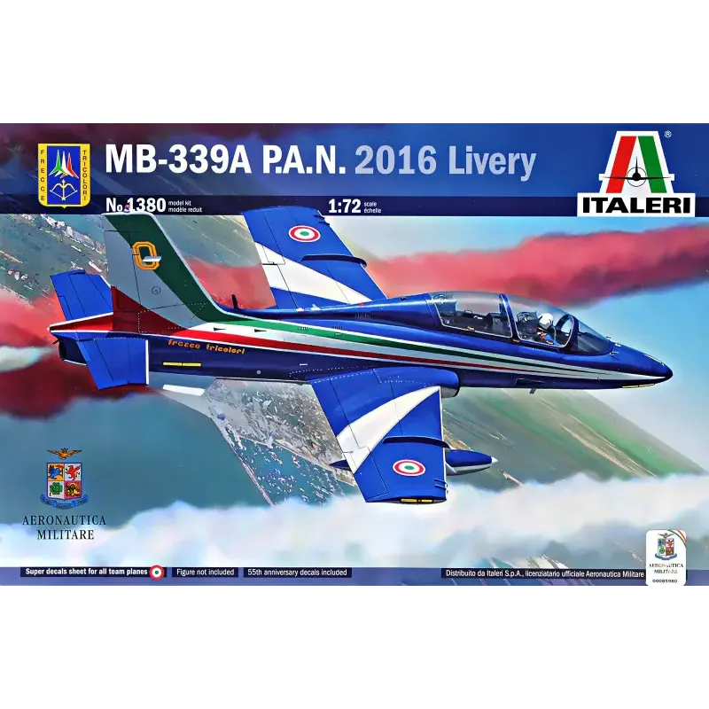 Збірна модель літака Навчально-тренувальний літак MB-339, 2016 р. 1:72 1:72