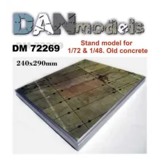 Підставка для моделей авіації. Тема: Стоянка літака (290x240 мм) 1:72