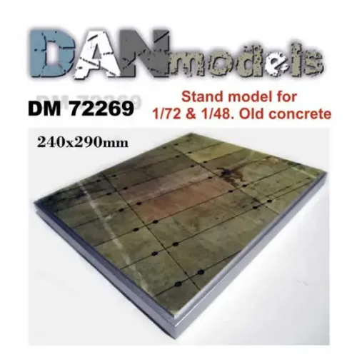 Додаткове обладнання Підставка для моделей авіації. Тема: Стоянка літака (290x240 мм) 1:72