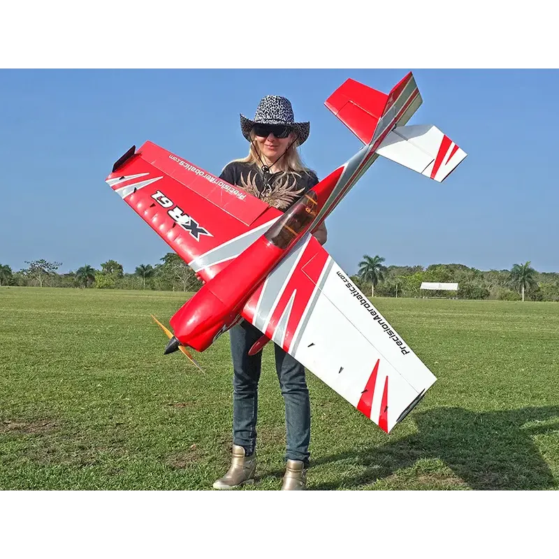 Самолёт р/у Precision Aerobatics XR-61 1550мм KIT (синий)