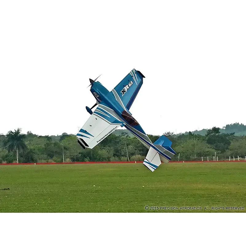 Самолёт р/у Precision Aerobatics XR-61 1550мм KIT (синий)