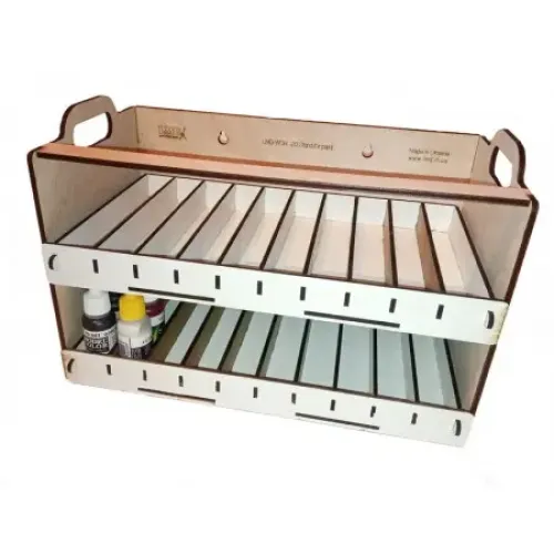 Органайзеры WO-20 Подставка под краску 80*25-35 мм двойная