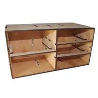 WO-1201 Модуль с ящиками, широкий.