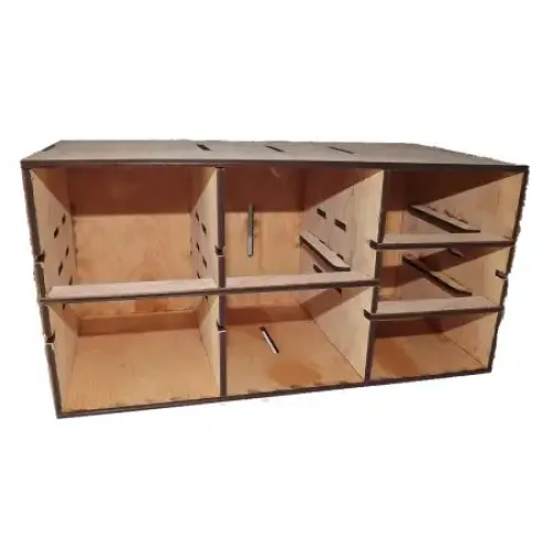 Модульное рабочее место WO-1201 Модуль с ящиками, широкий.