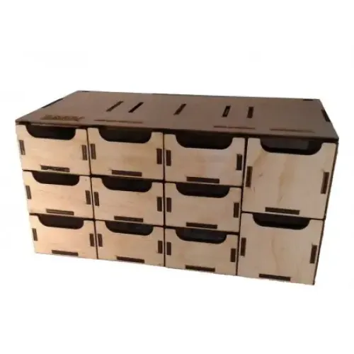 Модульное рабочее место WO-1201 Модуль с ящиками, широкий.