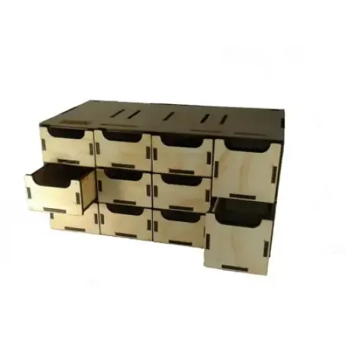 Модульное рабочее место WO-1201 Модуль с ящиками, широкий.