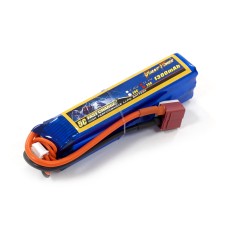 Аккумулятор для страйкбола Giant Power Li-Pol 11.1V 3S 1300mAh 25C 24х20х96мм T-Plug