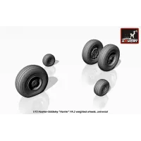 Колеса для самолета Hawker-Siddeley "Harrier" FA.2 1:72