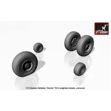 Колеса для самолета Hawker-Siddeley "Harrier" FA.2 1:72