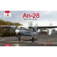 Сборная модель самолета Пассажирский самолет Ан-28 Аэрофлот 1:72 1:72