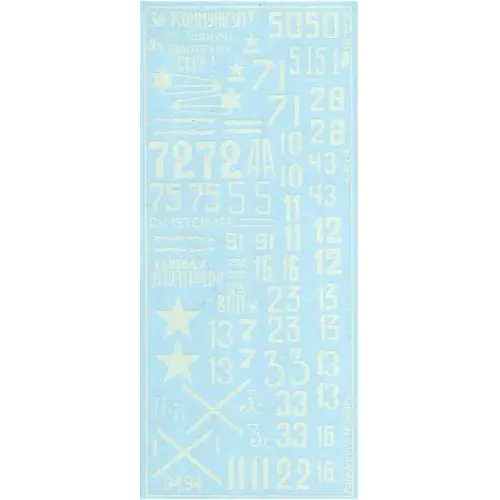 Декали Декаль на самолет Поликарпов И-16 (BD48021) Масштаб: 1:48