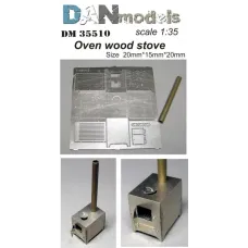 Пекти буржуйка з варильною панеллю 1:35