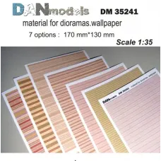 Материал для диорам, обои (7 видов), часть 1 1:35