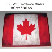 Подставка для моделей авиации. Тема: Канада (240x180 мм) 1:72