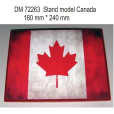 Підставка для моделей авіації. Тема: Канада (240x180 мм) 1:72