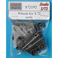 Катки для танка Т-72, ранні 1:72