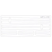 Маска для модели самолета L-410 1:72