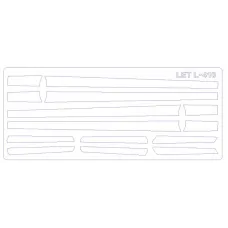 Маска для модели самолета L-410 1:72