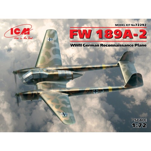 Літаки Німецький літак-розвідник Fw. 189A-2 1:72