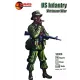 Фігури та мініатюри Американская пехота (война во Вьетнаме) 1:32
