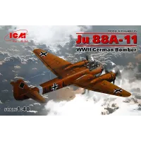 Немецкий бомбардировщик Ju 88A-11, 2 МВ 1:48