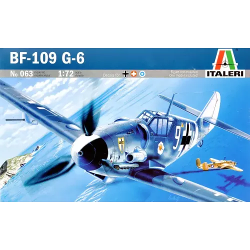 Збірна модель літака Винищувач Messerschmitt Bf.109 G-6 1:72 1:72