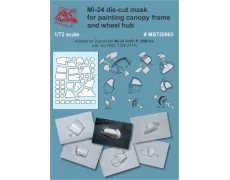 Маска для модели вертолета Ми-24 В/ВП/П, Ми-35М (Zvezda) 1:72