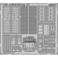 Фототравление: Бомболюки для самолета B-25C/D (Airfix) 1:72