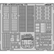 Фототравление: Бомболюки для самолета B-25C/D (Airfix) 1:72