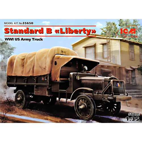 Бронетехника и артиллерия Американский армейский грузовик Standard B "Liberty" 1:35