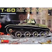 Т-60 з інтер'єром, Свердловського заводу №37. Весна 1942 року 1:35
