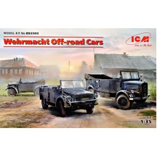 Позашляхові автомобілі Вермахту (Kfz.1, Horch 108 Typ 40, L1500A) 1:35