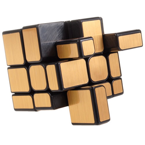 Дзеркальні Кубики Рубіка MoYu 3x3 Mirror S | Зеркальный кубик золотой