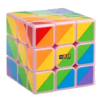 Smart Cube Rainbow pink | Радужный кубик розовый.