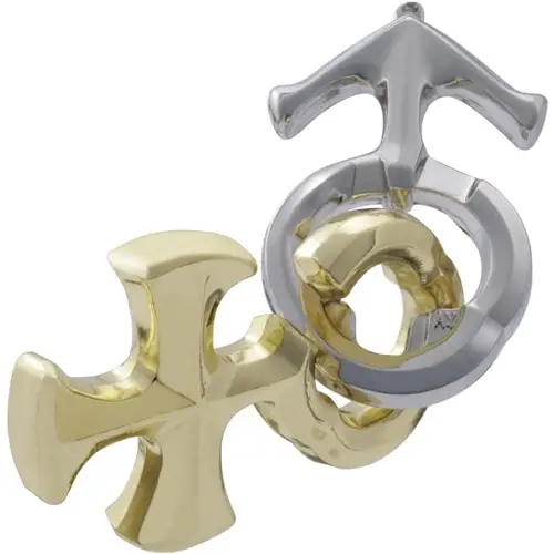 Головоломка 3* Солодке життя Huzzle Dolce | Головоломка з металу