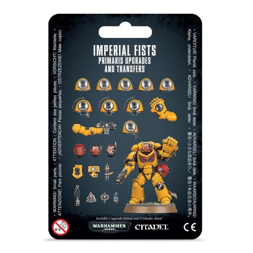 Primaris Space Marines IMPERIAL FISTS PRIMARIS UPGRADES & TRNFS