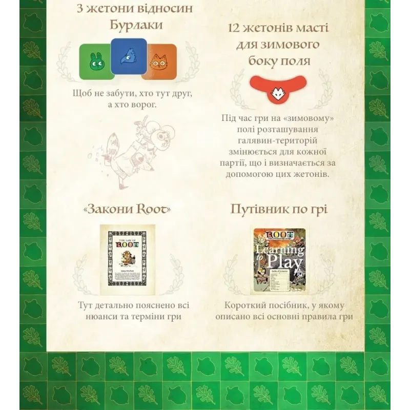 Настольная игра Корни (Root) UA