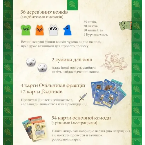 Настольная игра Корни (Root) UA