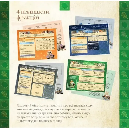 Настольная игра Корни (Root) UA