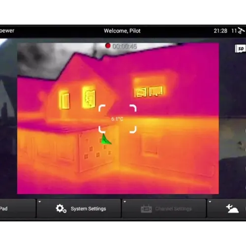 Комплектуючі Камера CGO-ET с тепловизором для гексакоптера Yuneec Typhoon H (YUNCGOETEU)