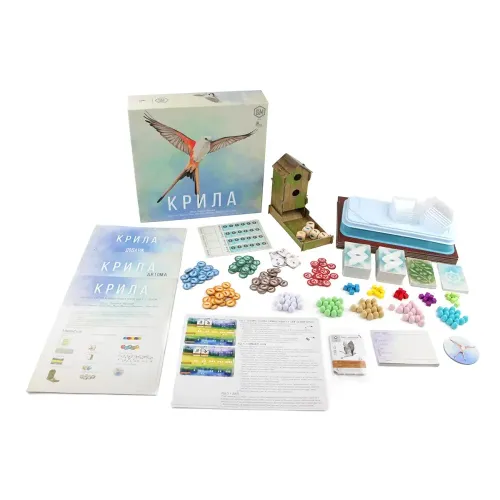 Настільна гра Крила (Wingspan) UA