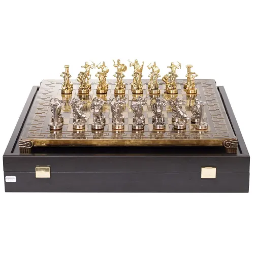 Шахи Шахи Manopoulos Битва титанів у дерев'яному футлярі 36 х 36 см 4.8 кг (S18MBRO)