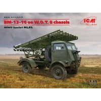 БМ-13-16 на шасі Британської вантажівки W.O.T. 8, Друга світова війна.