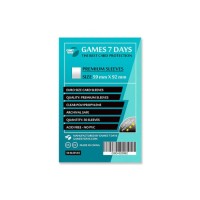Протектори для карт Games7Days (59 х 92 мм, Euro, 50 шт.) (PREMIUM)