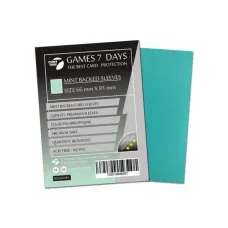 Протектори для карт Games7Days (66 х 91 мм, MTG, 80 шт.) Mint (PREMIUM)